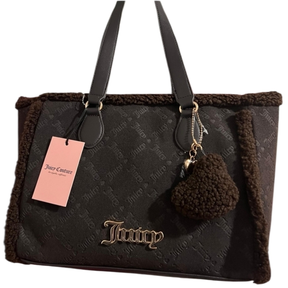 Juicy Couture Dark Brown Tote Purse